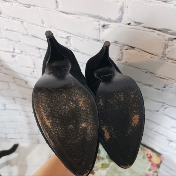 Katherine Amberleigh Black Nubuck Over-the-knee boots - Picture 3 of 5